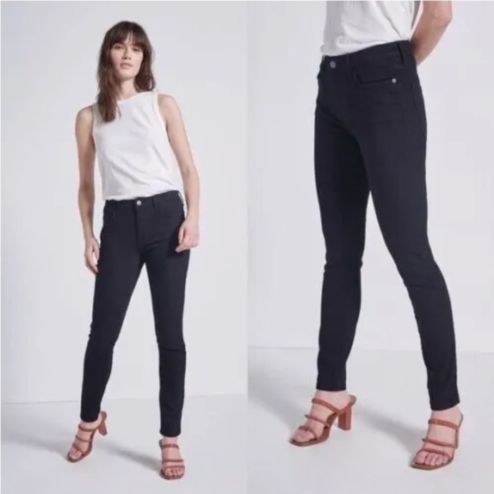 Current/Elliott Black The Stiletto Skinny Jeans Size 24